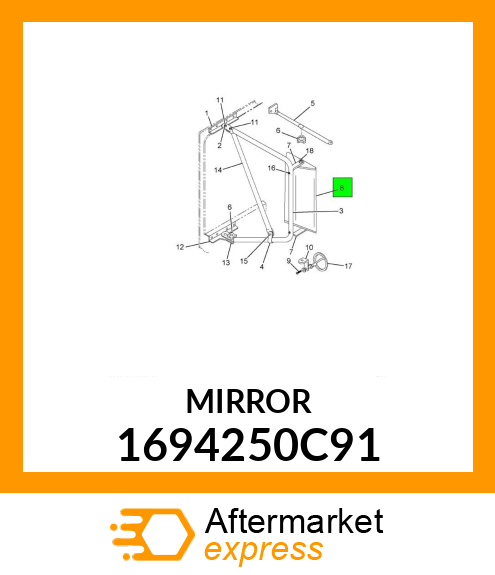 MIRROR 1694250C91