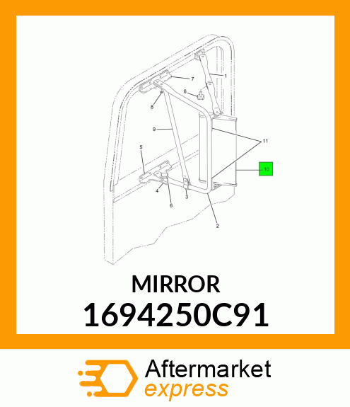 MIRROR 1694250C91