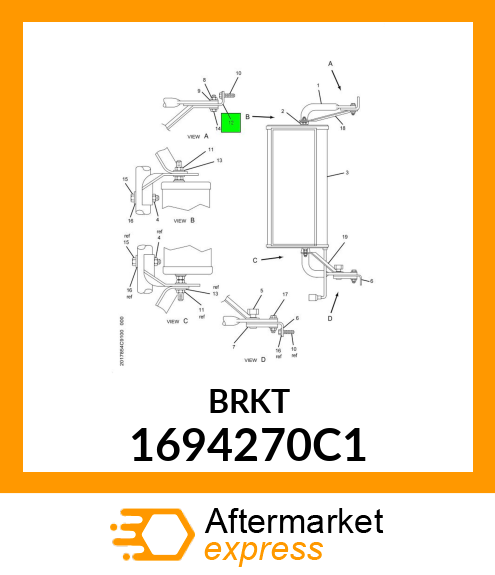 BRKT 1694270C1