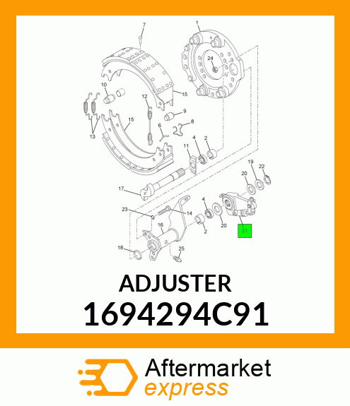 ADJUSTER 1694294C91