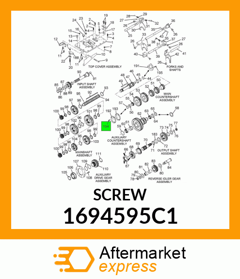 SCREW 1694595C1