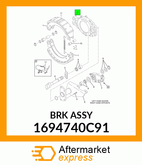 BRK_ASSY 1694740C91