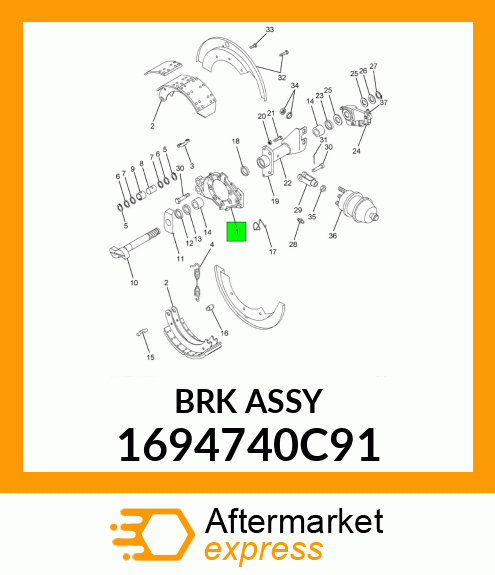 BRK_ASSY 1694740C91