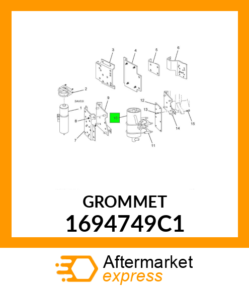 GROMMET 1694749C1