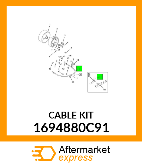 CABLE_KIT_4PC 1694880C91