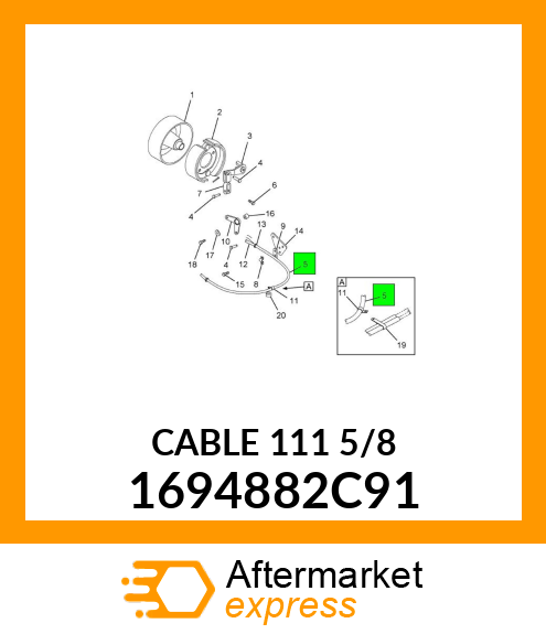 CABLE11'15/8 1694882C91