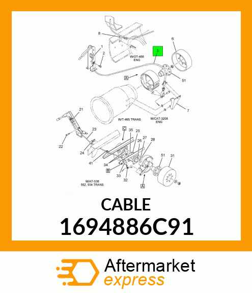 CABLE 1694886C91