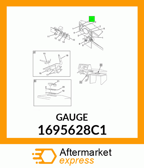 GAUGE 1695628C1
