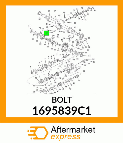 BOLT 1695839C1