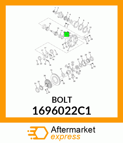 BOLT 1696022C1