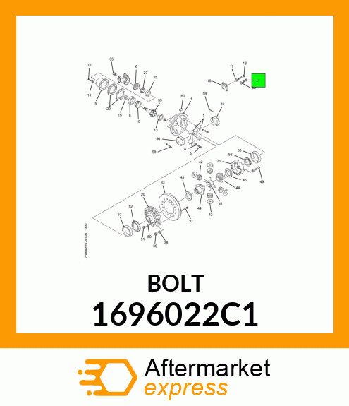 BOLT 1696022C1