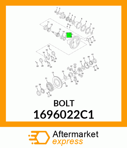 BOLT 1696022C1