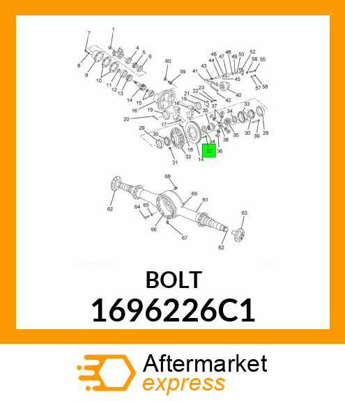 BOLT 1696226C1