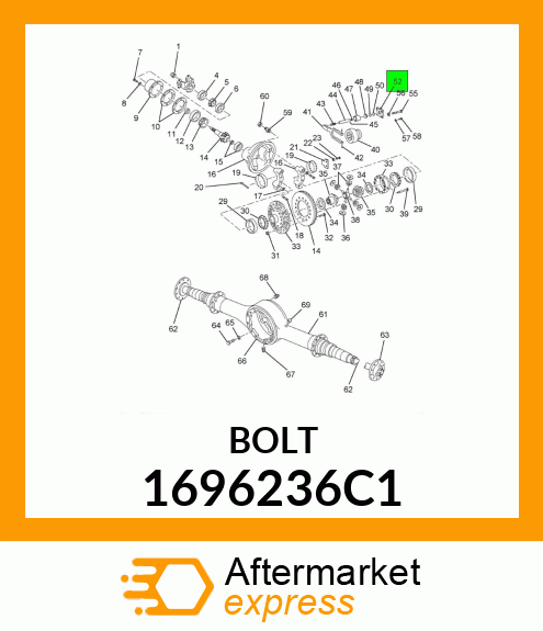 BOLT 1696236C1