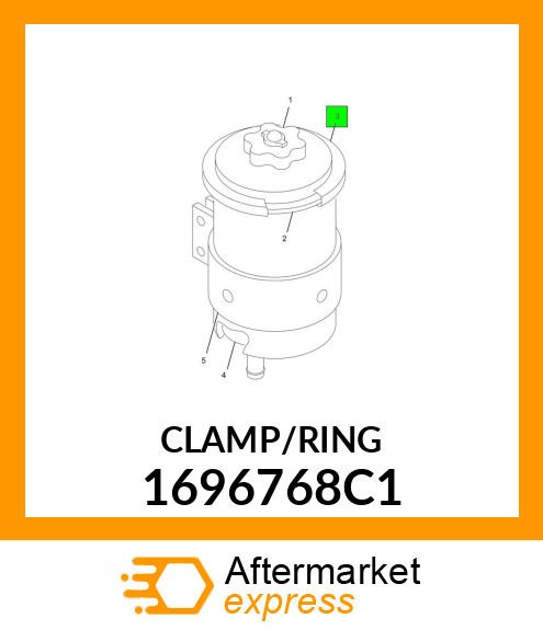 CLAMP/RING 1696768C1