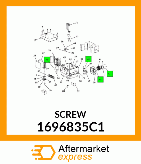 SCREW 1696835C1