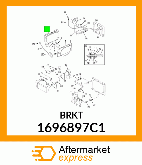 BRKT 1696897C1