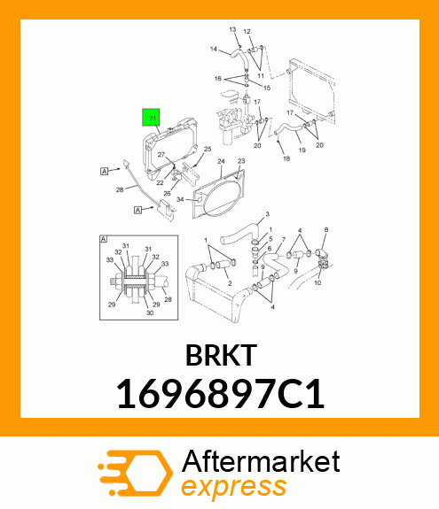 BRKT 1696897C1