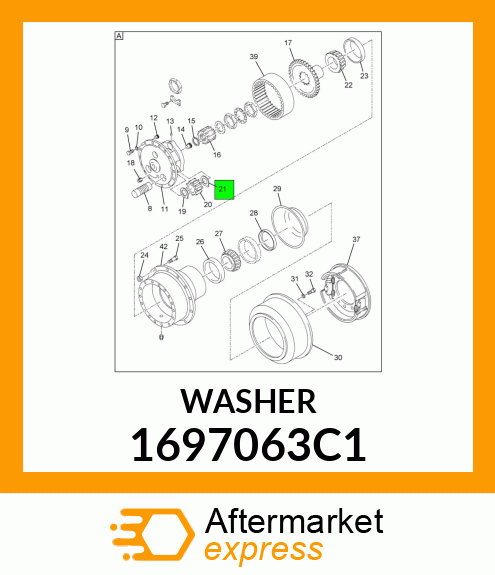 WASHER 1697063C1