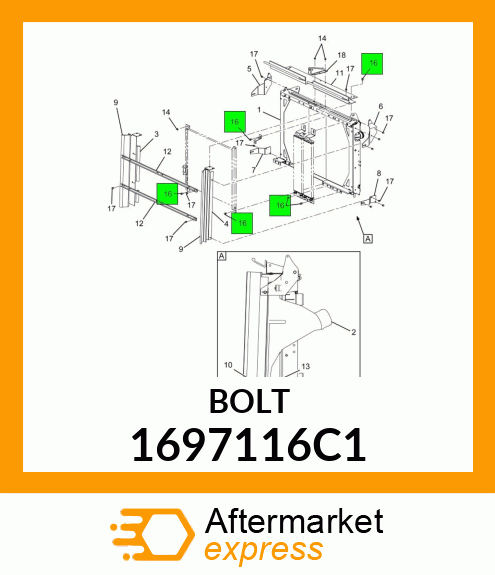 BOLT 1697116C1