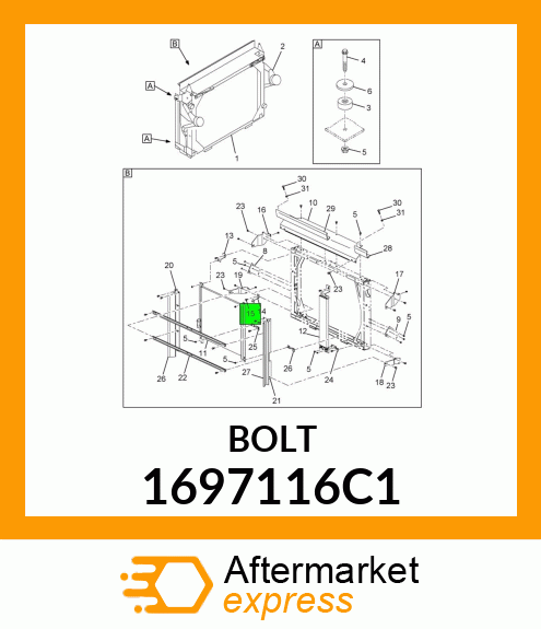 BOLT 1697116C1