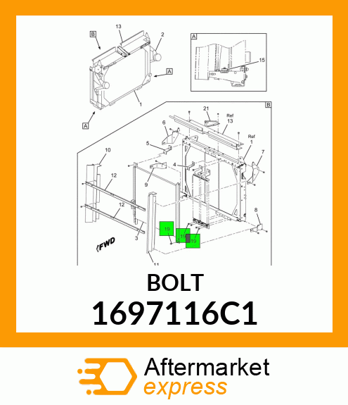 BOLT 1697116C1