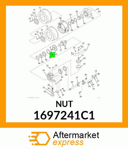 NUT 1697241C1