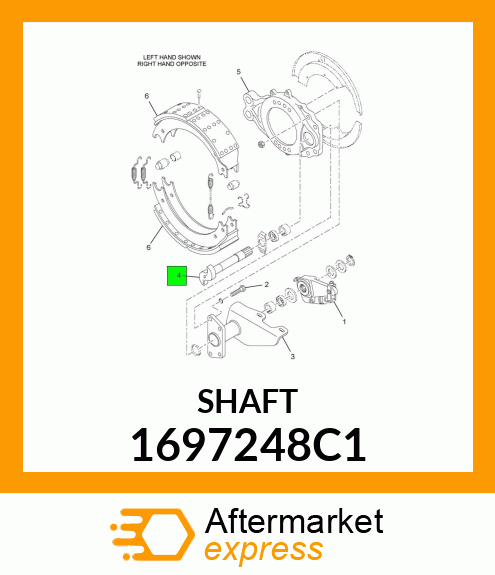 SHAFT 1697248C1