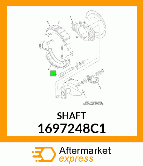 SHAFT 1697248C1