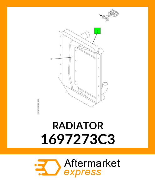 RADIATOR 1697273C3