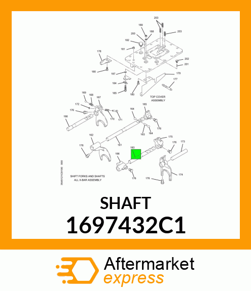 SHAFT 1697432C1