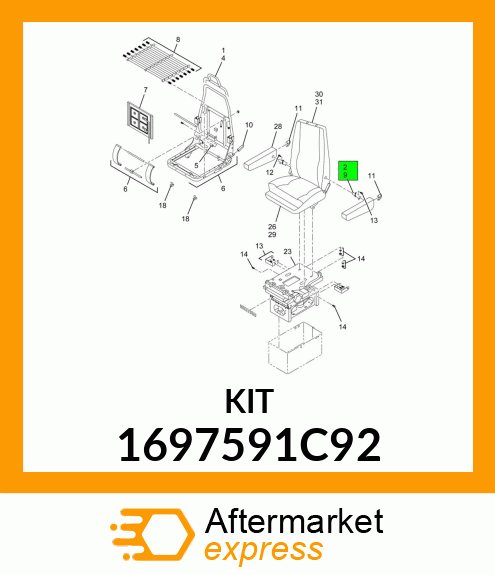 KIT2PC 1697591C92