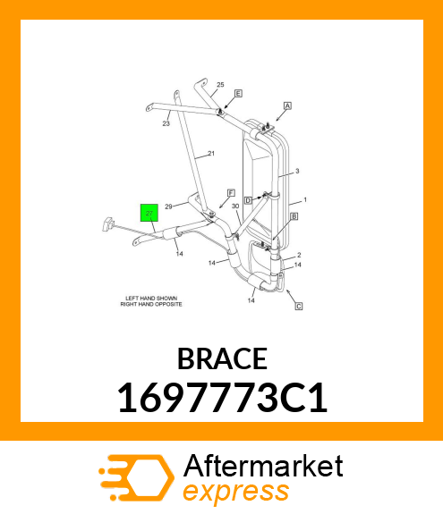 BRACE 1697773C1
