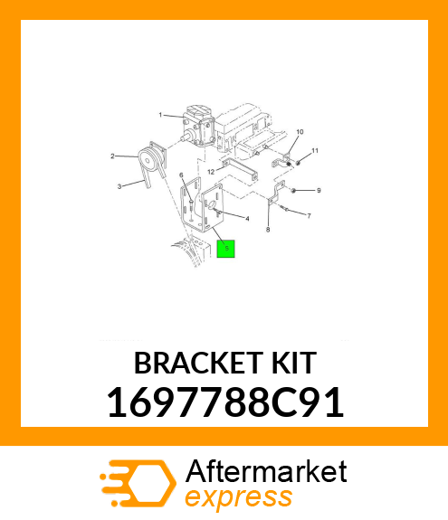 BRKTKIT7PC 1697788C91