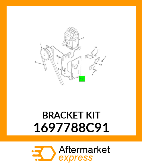 BRKTKIT7PC 1697788C91