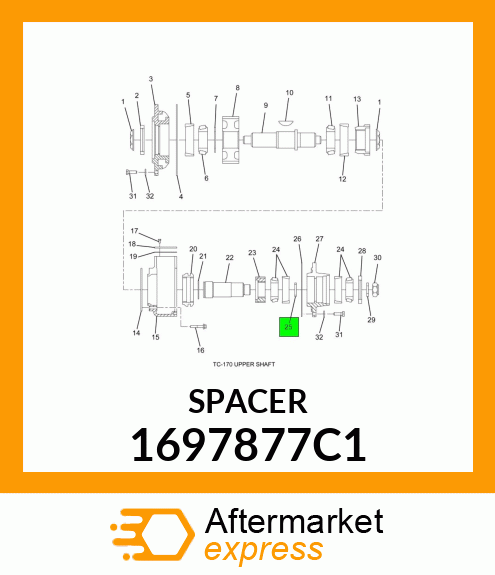 SPACER 1697877C1