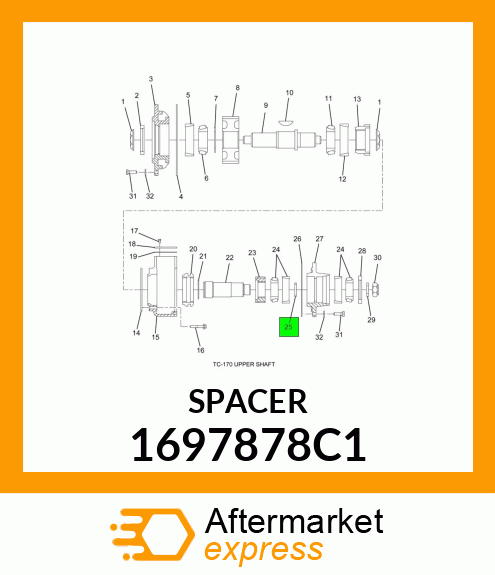 SPACER 1697878C1