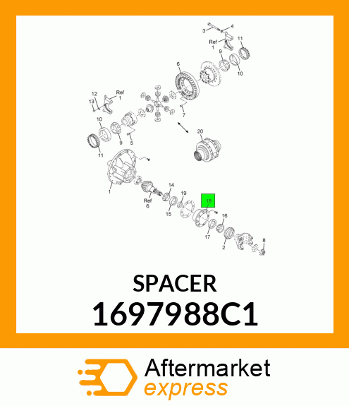 SPACER 1697988C1