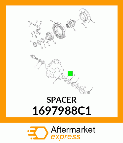 SPACER 1697988C1