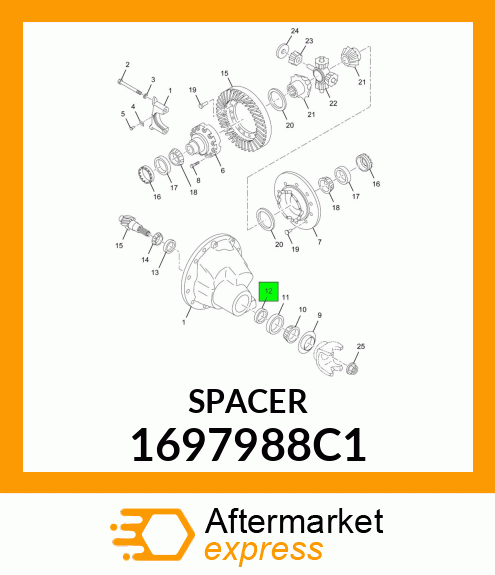 SPACER 1697988C1