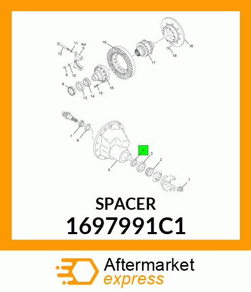 SPACER 1697991C1