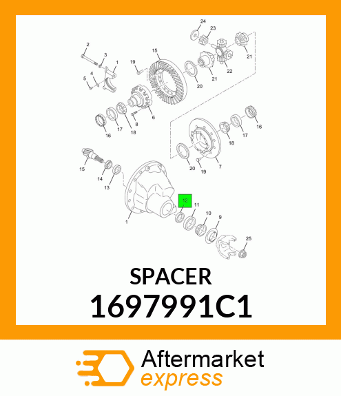 SPACER 1697991C1