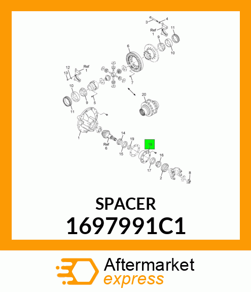 SPACER 1697991C1