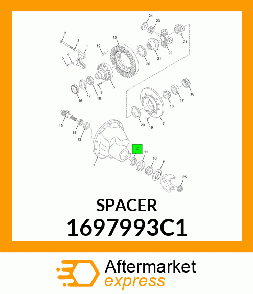 SPACER 1697993C1