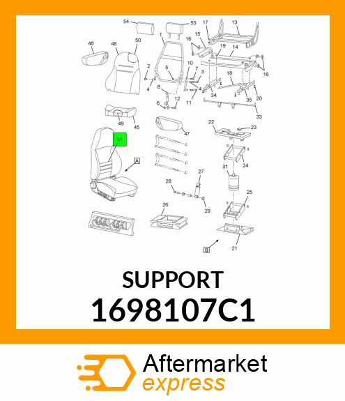 SUPPORT 1698107C1