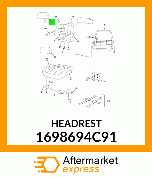 HEADREST 1698694C91