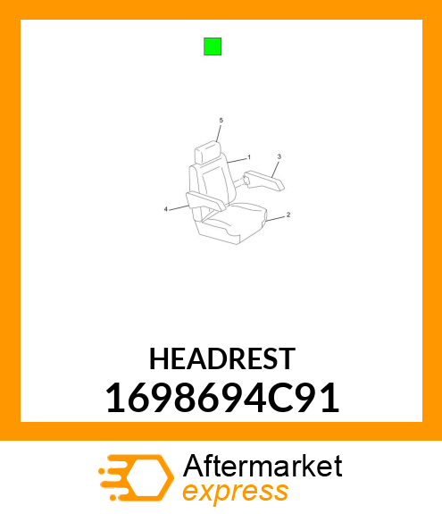 HEADREST 1698694C91