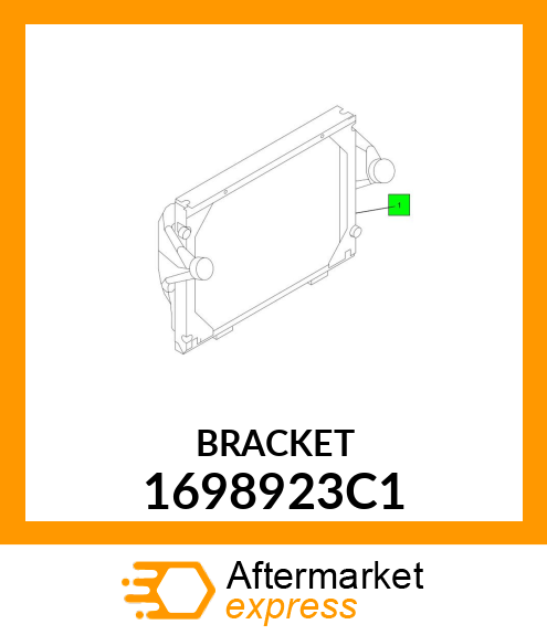 BRACKET 1698923C1