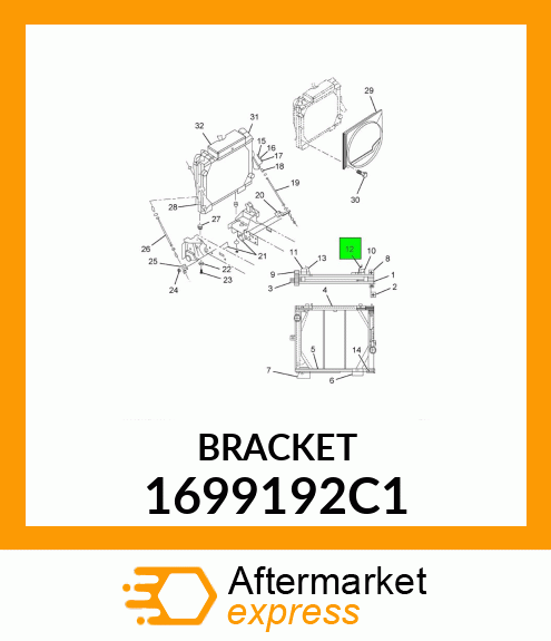 BRACKET 1699192C1
