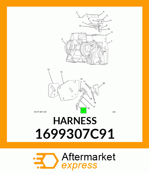 HARNESS 1699307C91